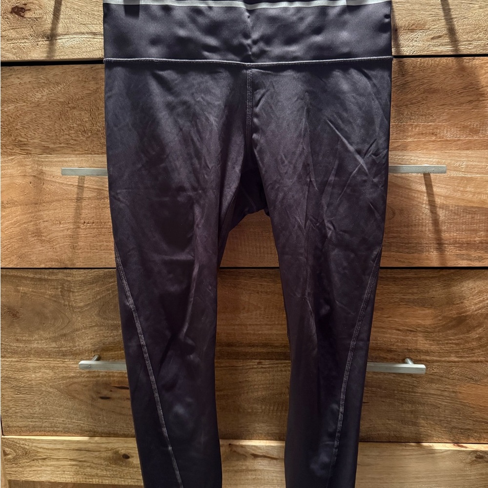 Athleta Charcoal Olive/Gray Leggings, size small